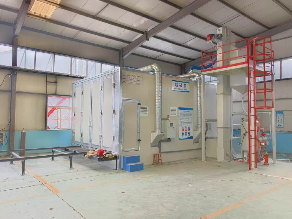 河北噴砂房項目